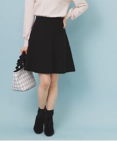 index / インデックス ミニ・ひざ丈スカート | フレアミニニットスカート【洗濯機OK】