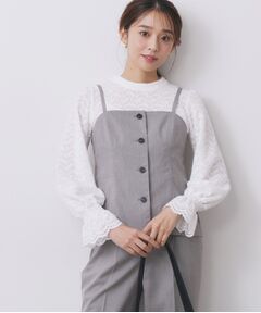 index / インデックス キャミソール・チューブトップ | ウールライクストレッチキャミビスチェ/セットアップ対応【洗濯機OK】