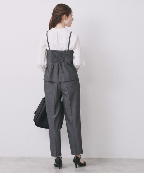 index / インデックス キャミソール・チューブトップ | ウールライクストレッチキャミビスチェ/セットアップ対応【洗濯機OK】 | 詳細9