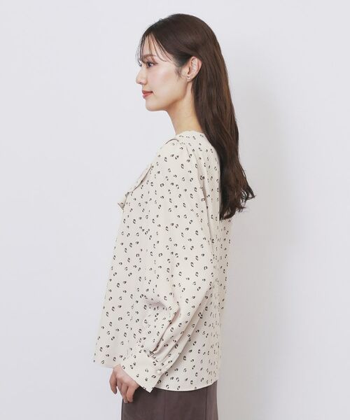 index / インデックス シャツ・ブラウス | Vネックフリルブラウス【洗濯機OK/イージーアイロン】 | 詳細14