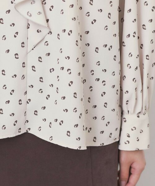 index / インデックス シャツ・ブラウス | Vネックフリルブラウス【洗濯機OK/イージーアイロン】 | 詳細19