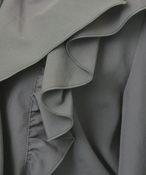 index / インデックス シャツ・ブラウス | フリルデザインスキッパーブラウス【洗濯機OK/イージーアイロン】 | 詳細8