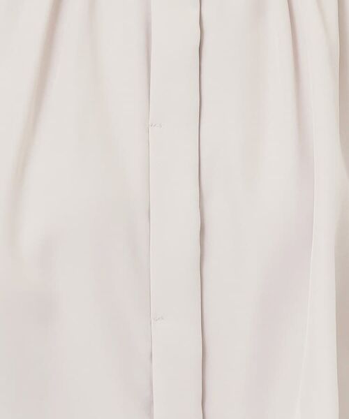 index / インデックス シャツ・ブラウス | サテンバンドカラーブラウス【洗濯機OK/イージーアイロン】 | 詳細8