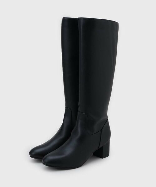 index / インデックス ブーツ(ショート丈) | フェイクレザーロングブーツ | 詳細1