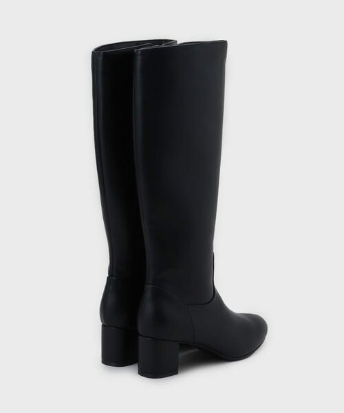 index / インデックス ブーツ(ショート丈) | フェイクレザーロングブーツ | 詳細4