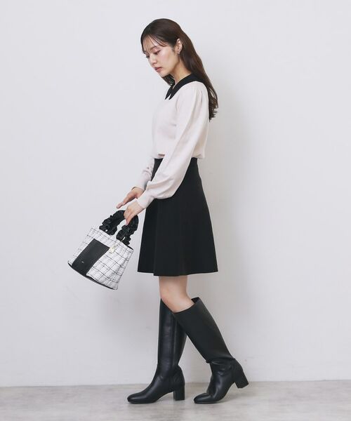 index / インデックス ブーツ(ショート丈) | フェイクレザーロングブーツ | 詳細7