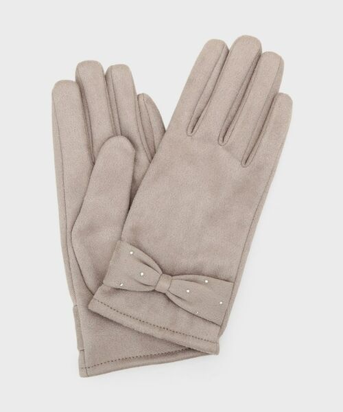 index / インデックス 手袋 | ラインストーン付きリボン手袋 | 詳細1