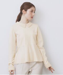 index / インデックス ニット・セーター | フェザードッキングペプラムニット【洗濯機OK】