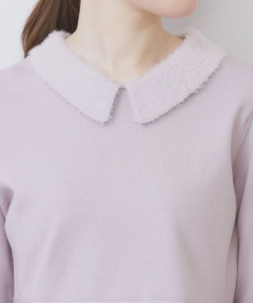 index / インデックス ニット・セーター | フェザードッキングペプラムニット【洗濯機OK】 | 詳細16
