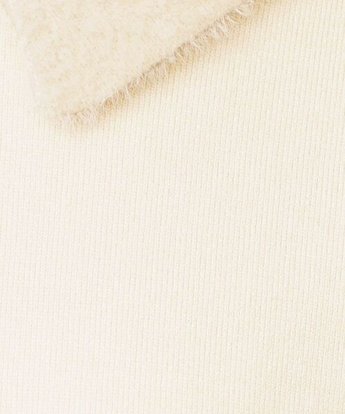 index / インデックス ニット・セーター | フェザードッキングペプラムニット【洗濯機OK】 | 詳細4