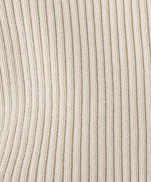 index / インデックス ニット・セーター | コットンレースフリルリブニット【洗濯機OK/抗ピル】 | 詳細16