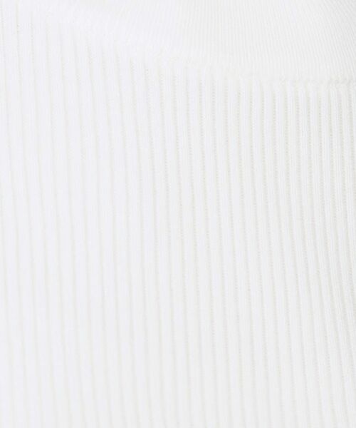 index / インデックス ニット・セーター | コットンレースフリルリブニット【洗濯機OK/抗ピル】 | 詳細4