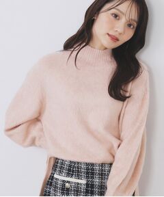 index / インデックス ニット・セーター | ハイネックパフニット【洗濯機OK】