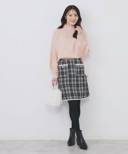 index / インデックス ニット・セーター | ハイネックパフニット【洗濯機OK】 | 詳細10