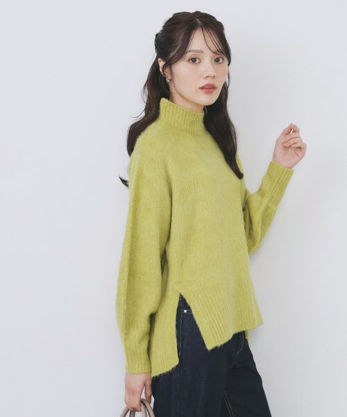 index / インデックス ニット・セーター | ハイネックパフニット【洗濯機OK】 | 詳細5