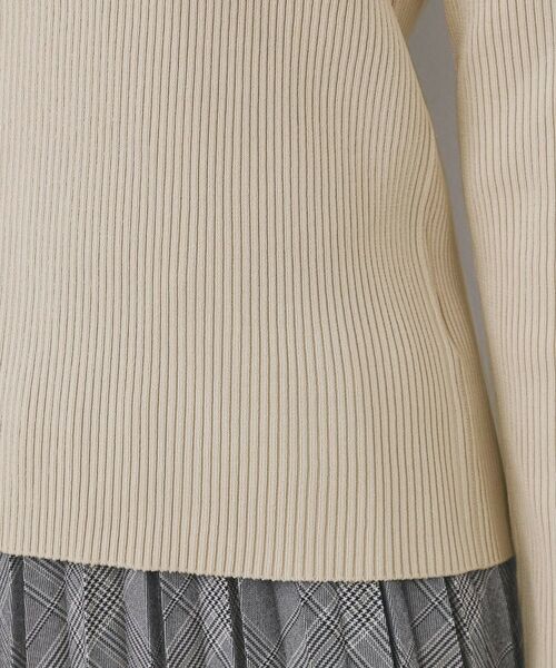 index / インデックス ニット・セーター | クロスチュールフリルリブニット【洗濯機OK/抗ピル】 | 詳細22
