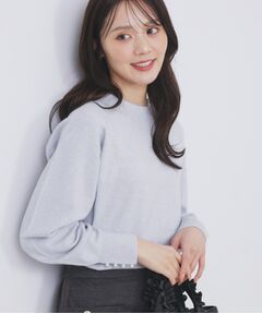 index / インデックス ニット・セーター | ふんわりボトルネックパフスリーブニット【洗濯機OK】《6col》