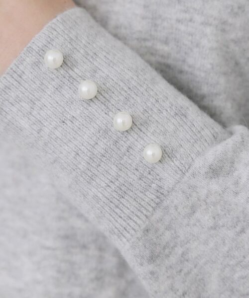index / インデックス ニット・セーター | ふんわりボトルネックパフスリーブニット【洗濯機OK】《6col》 | 詳細11