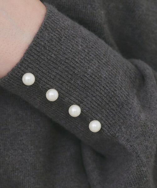 index / インデックス ニット・セーター | ふんわりボトルネックパフスリーブニット【洗濯機OK】《6col》 | 詳細15