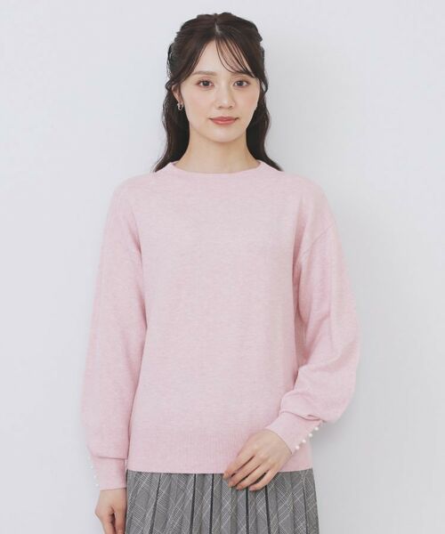 index / インデックス ニット・セーター | ふんわりボトルネックパフスリーブニット【洗濯機OK】《6col》 | 詳細28