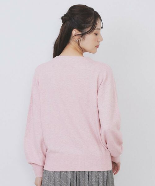 index / インデックス ニット・セーター | ふんわりボトルネックパフスリーブニット【洗濯機OK】《6col》 | 詳細30