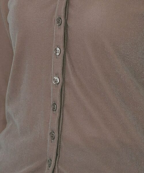 index / インデックス カットソー | 衿付きベロアジャージトップス【洗濯機OK】 | 詳細8