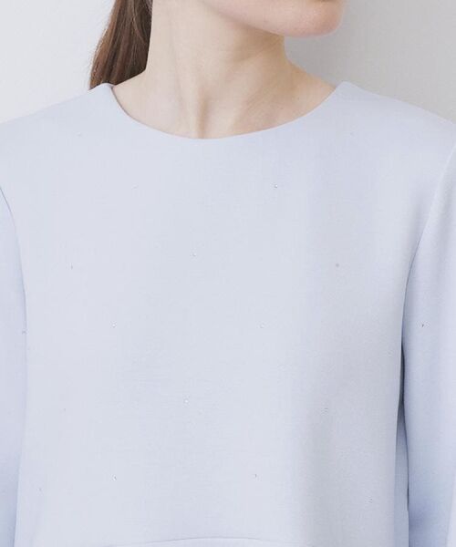 index / インデックス カットソー | ジルコンペプラムトップス【洗濯機OK】 | 詳細16