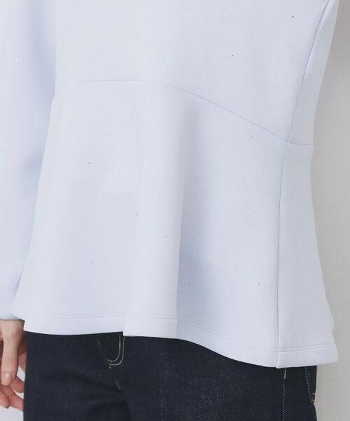 index / インデックス カットソー | ジルコンペプラムトップス【洗濯機OK】 | 詳細19