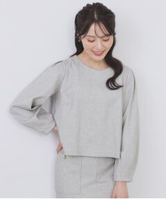 index / インデックス カットソー | コンパクトパフトップス【洗濯機OK/抗ピル/ストレッチ】