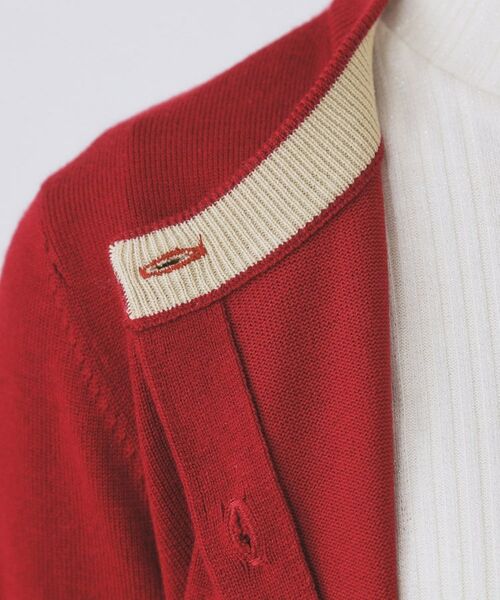 index / インデックス カーディガン・ボレロ | ビジュークルーネックカーディガン【洗濯機OK】《7col/XS～LL》 | 詳細19