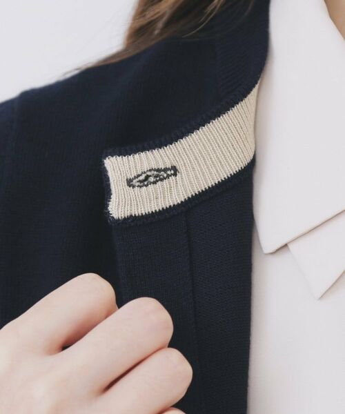 index / インデックス カーディガン・ボレロ | ビジュークルーネックカーディガン【洗濯機OK】《7col/XS～LL》 | 詳細24