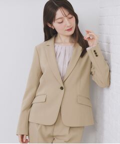 index / インデックス テーラードジャケット | ストレッチテーラードジャケット/セットアップ対応【洗える/防シワ】