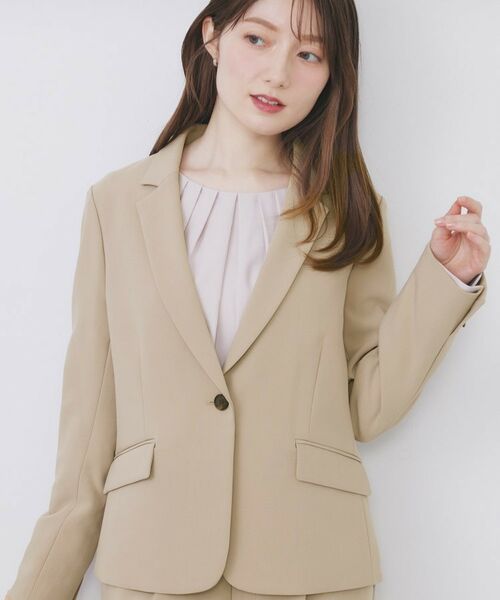 index / インデックス テーラードジャケット | ストレッチテーラードジャケット/セットアップ対応【洗える/防シワ】 | 詳細15