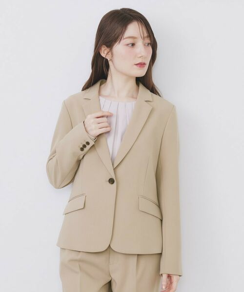 index / インデックス テーラードジャケット | ストレッチテーラードジャケット/セットアップ対応【洗える/防シワ】 | 詳細22