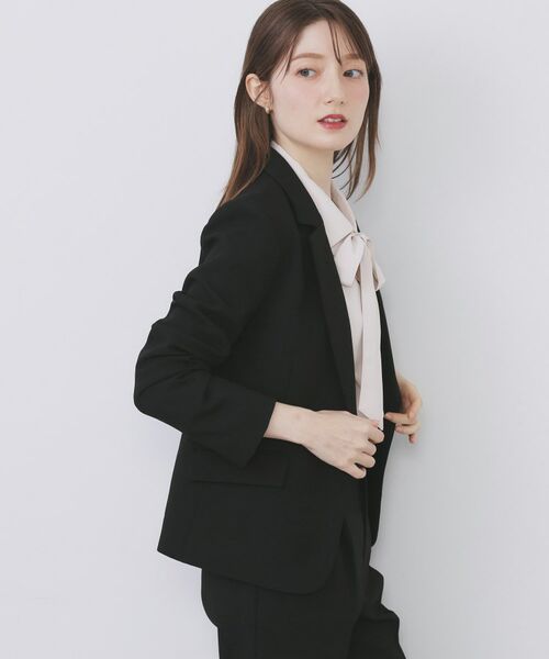 index / インデックス テーラードジャケット | ストレッチテーラードジャケット/セットアップ対応【洗える/防シワ】 | 詳細9