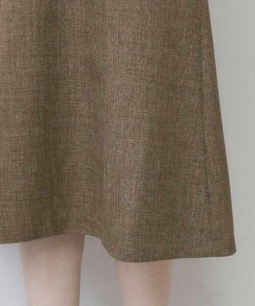 index / インデックス ミニ丈・ひざ丈ワンピース | ヴィンテージツイードジャンスカ【洗濯機OK/防シワ】 | 詳細20