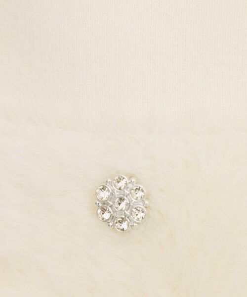 index / インデックス ワンピース | ファーポケットニットジャンスカ【洗濯機OK】 | 詳細4