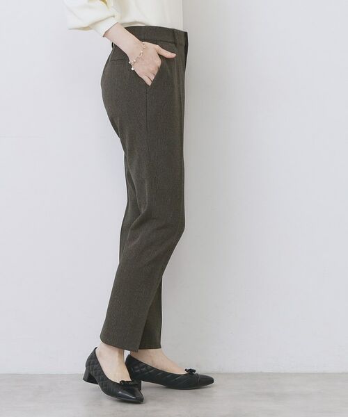 index / インデックス パンツ | ウォームストレッチテーパードパンツ【洗濯機OK/防シワ/吸湿発熱】《XS~3L》 | 詳細17