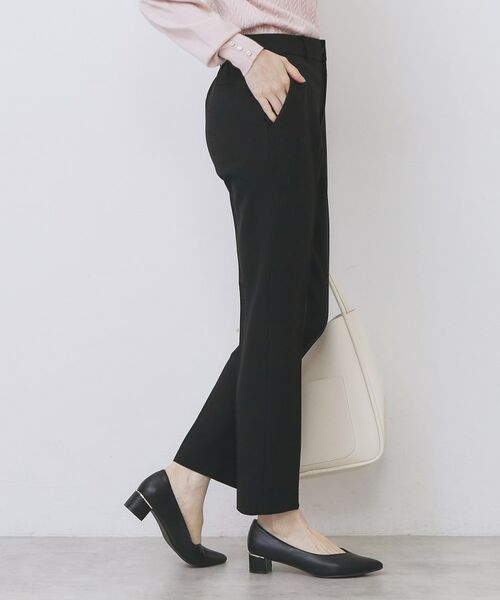 index / インデックス パンツ | ウォームストレッチテーパードパンツ【洗濯機OK/防シワ/吸湿発熱】《XS~3L》 | 詳細5