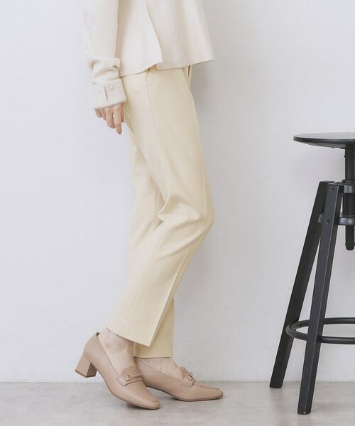 index / インデックス パンツ | ウォームストレッチテーパードパンツ【洗濯機OK/防シワ/吸湿発熱】《XS~3L》 | 詳細9