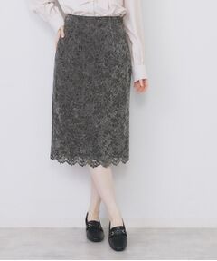 index / インデックス スカート | モールレースタイトスカート【洗濯機OK】