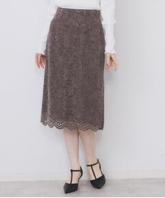 index / インデックス スカート | モールレースタイトスカート【洗濯機OK】