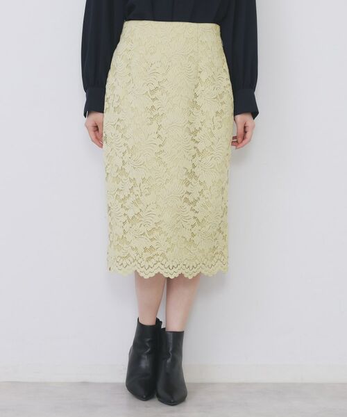 index / インデックス スカート | モールレースタイトスカート【洗濯機OK】 | 詳細17
