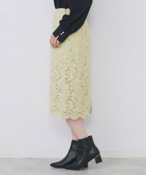 index / インデックス スカート | モールレースタイトスカート【洗濯機OK】 | 詳細18