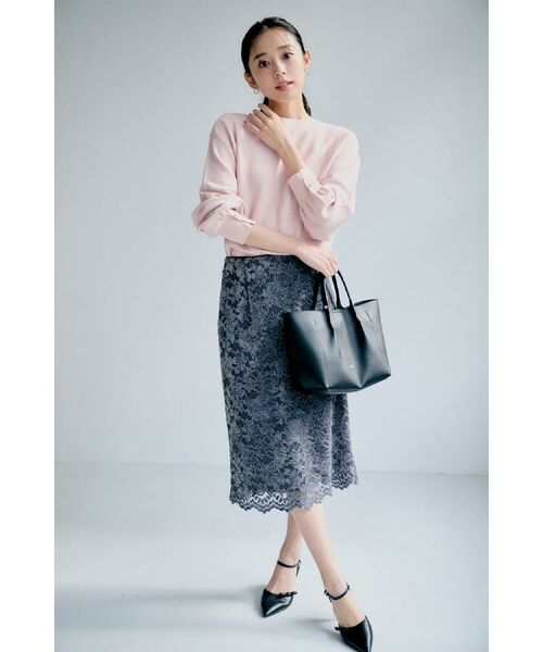 index / インデックス スカート | モールレースタイトスカート【洗濯機OK】 | 詳細3