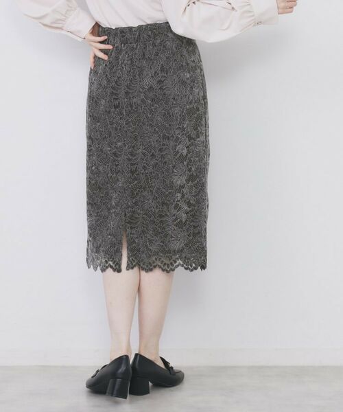 index / インデックス スカート | モールレースタイトスカート【洗濯機OK】 | 詳細5