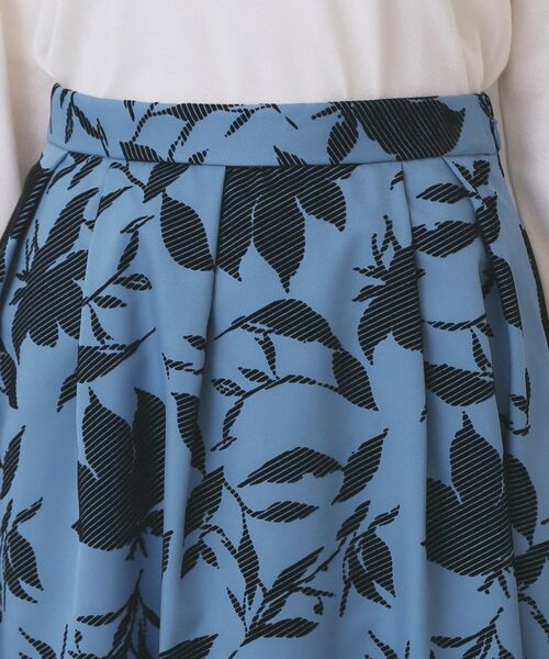 index / インデックス スカート | フラワータックフレアスカート【洗濯機OK/イージーアイロン/防シワ】 | 詳細16