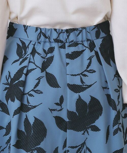 index / インデックス スカート | フラワータックフレアスカート【洗濯機OK/イージーアイロン/防シワ】 | 詳細18