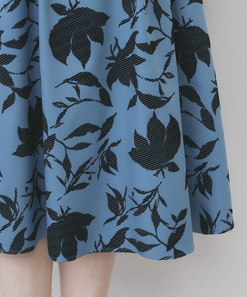 index / インデックス スカート | フラワータックフレアスカート【洗濯機OK/イージーアイロン/防シワ】 | 詳細19