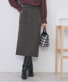 index / インデックス ロング・マキシ丈スカート | ストレッチナロータイトスカート【洗濯機OK/抗ピル】